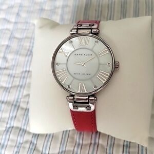 Anne Klein Genuine Leather Watch